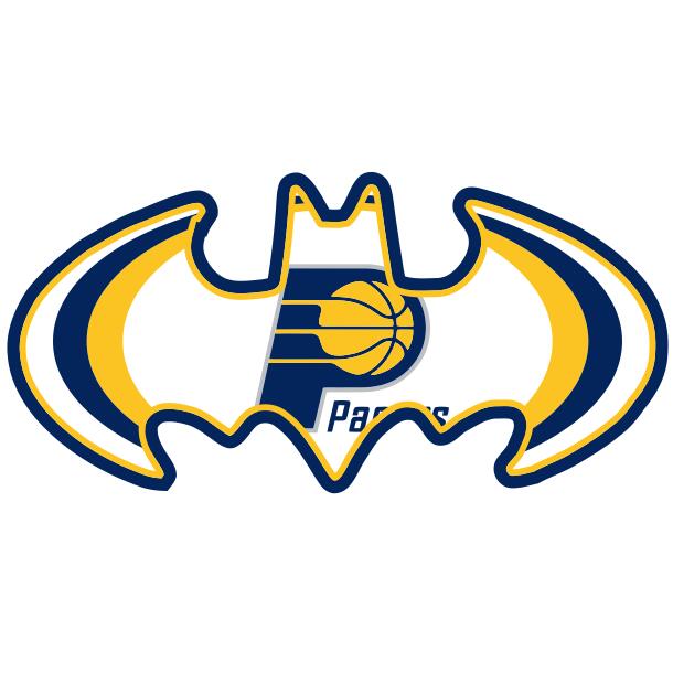 Indiana Pacers Batman Logo fabric transfer